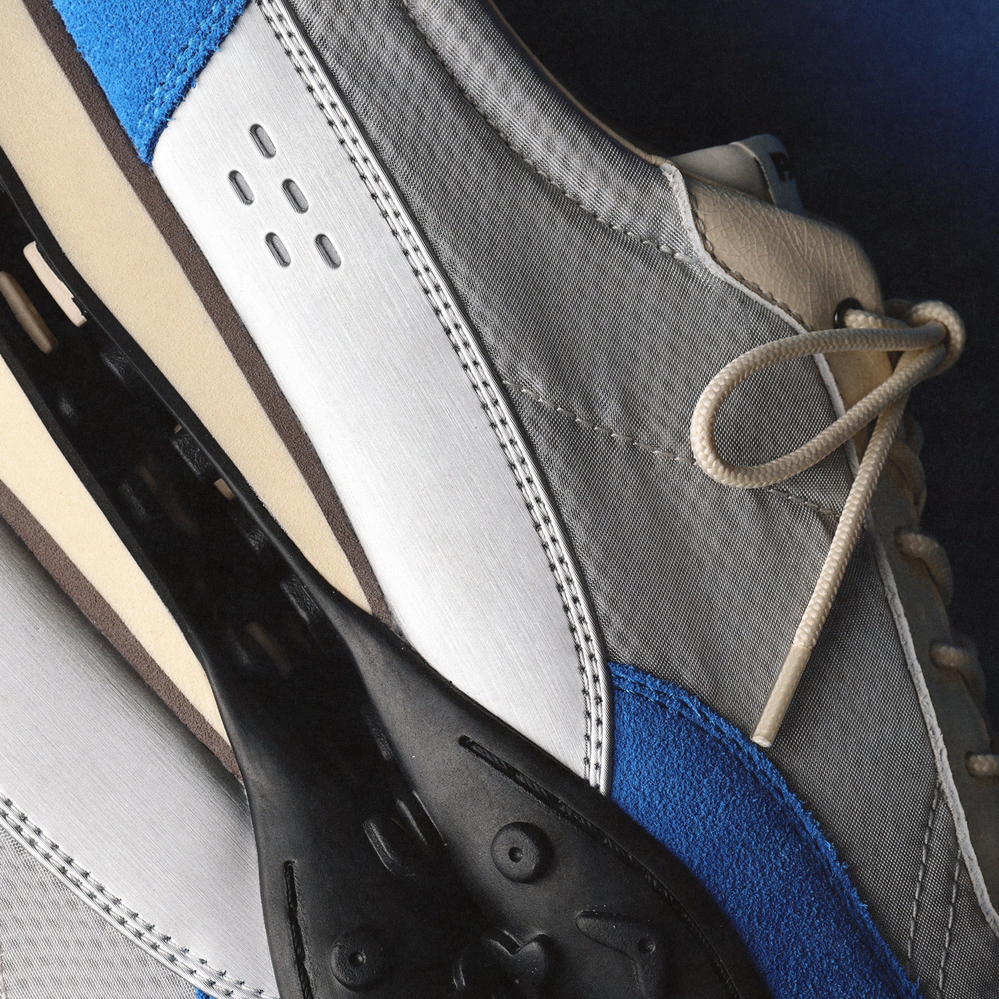 Pane Crest Kick Men’s Shoes - Blue Pulse - Image 4