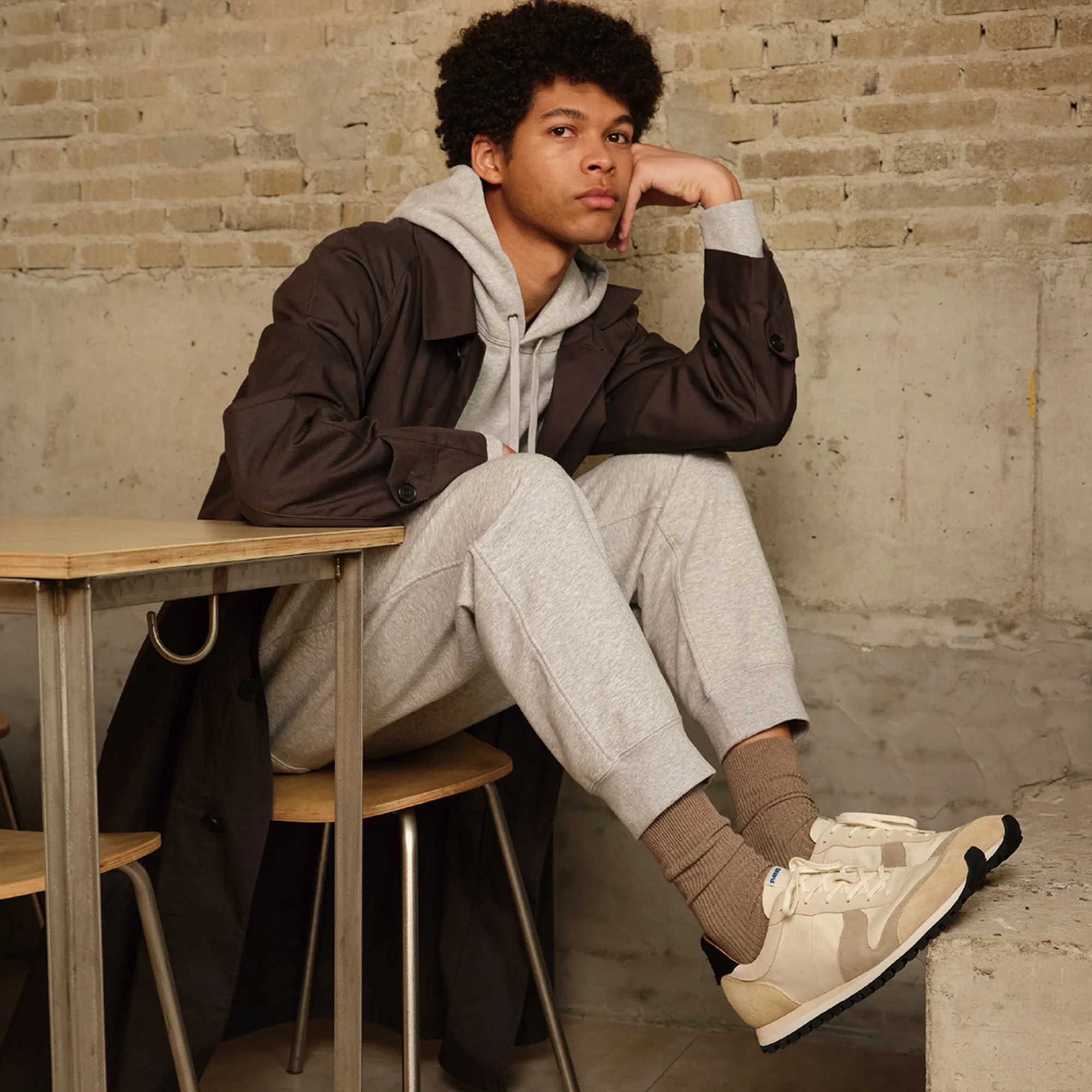 Pane Pace Nostalgia Men’s Shoes – Sandstone - Image 3