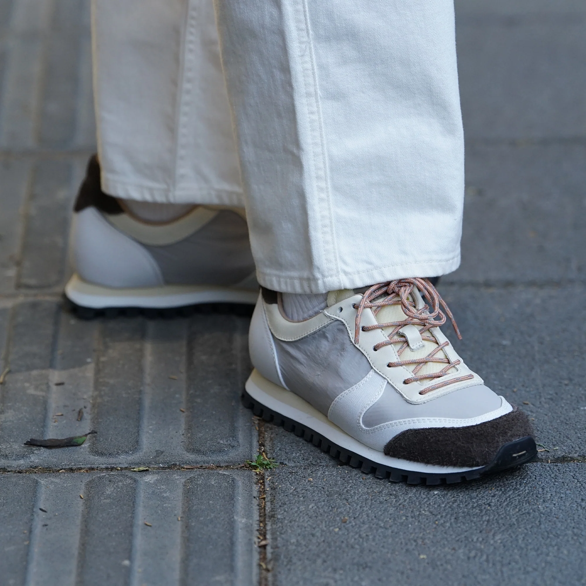 Pane Pace Nostalgia Women’s Shoes – Snow Gravel - Image 3