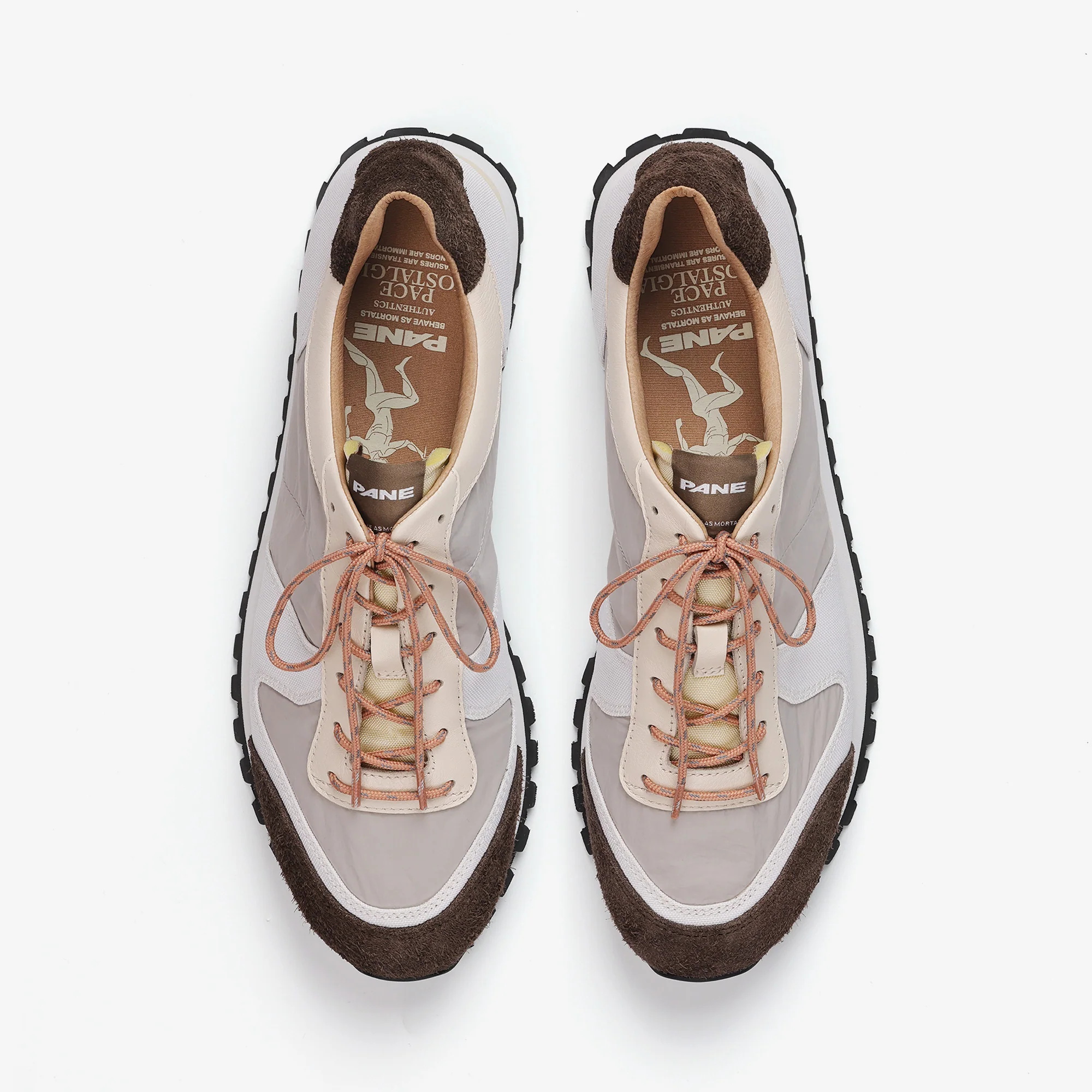 Pane Pace Nostalgia Women’s Shoes – Snow Gravel - Image 4